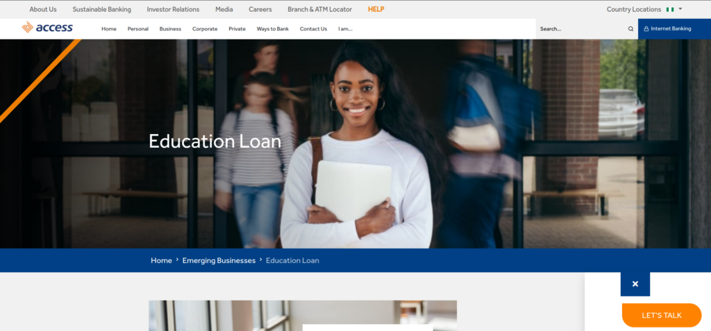 Access Bank Education Loan